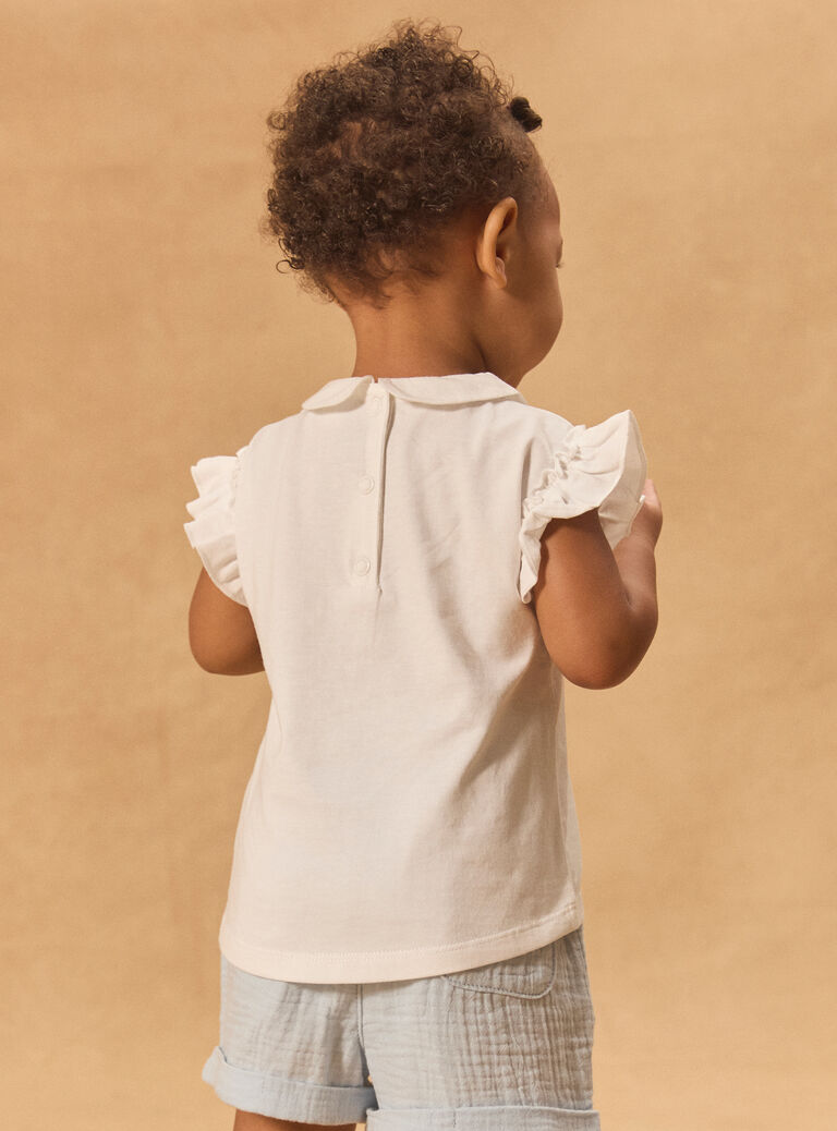 White TEE SHIRT MAURIEL / 25E1BFQ1TEE000