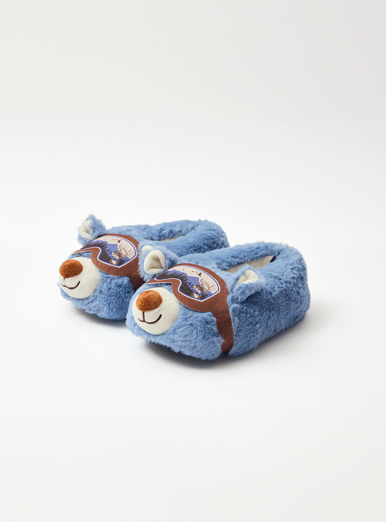 Medium blue SLIPPERS 3D NECLUAGE / 25F10PG71PTD208