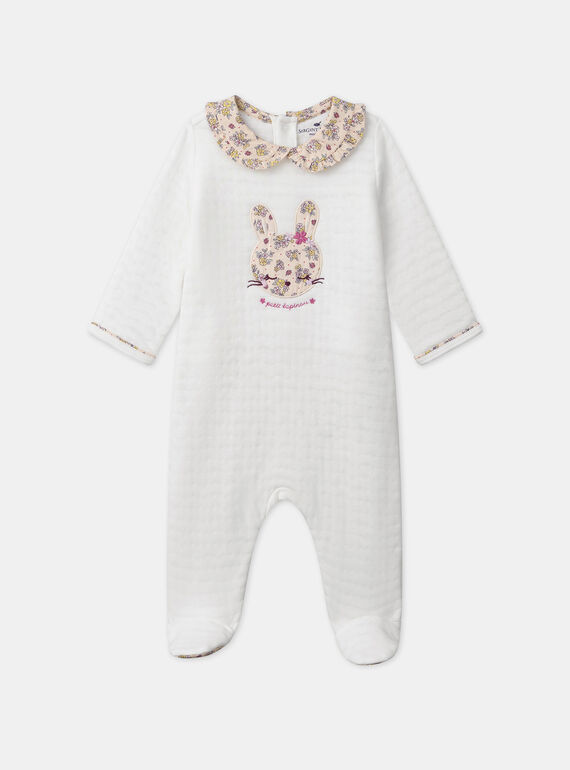 Off white BABYGROW MEALMA / 25E5BFF5GRE001