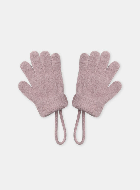 Old rose GLOVES & MITTENS NISUETTE / 25H4PFF2GAN303