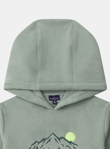 Blue green SWEAT SHIRT NRAWAGE / 25H3PGV2SWE614