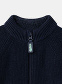 Navy KIDS CARDIGAN LALOSTAGE / 24H3PGS1GIL070