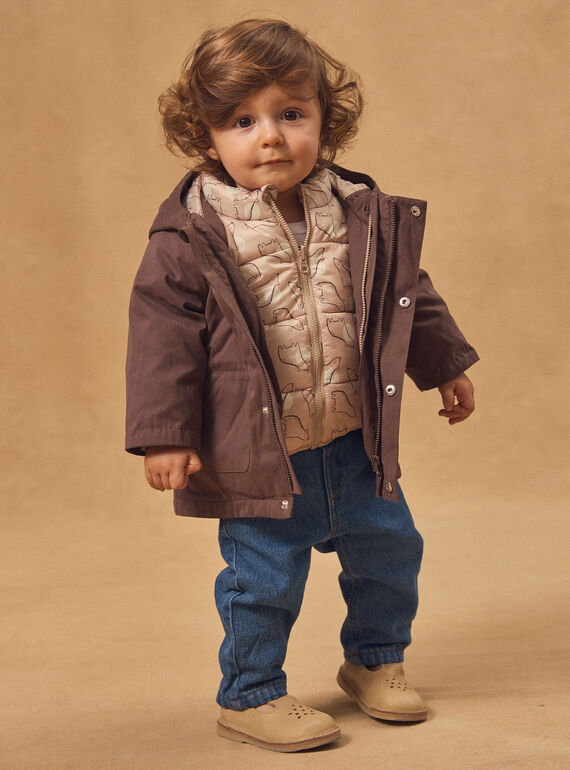 Brown PARKA NINATHAN / 25H1BGE1PAR816