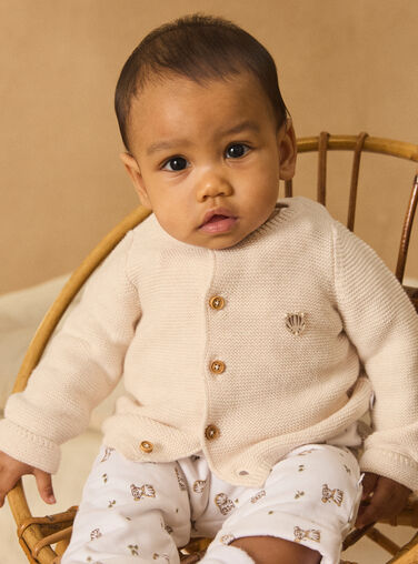 Heather beige CARDIGAN MOSTAFA / 25E0CG12CARA011