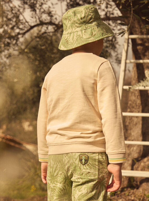 Light green HAT MLEBOBAGE / 25E4PGO1CHAG600