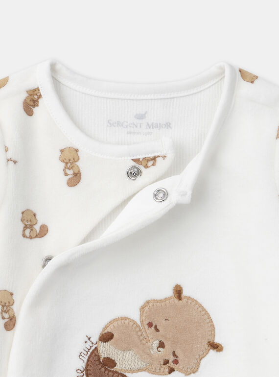 Off white BABYGROW NOAH / 25H0NG11GRE001