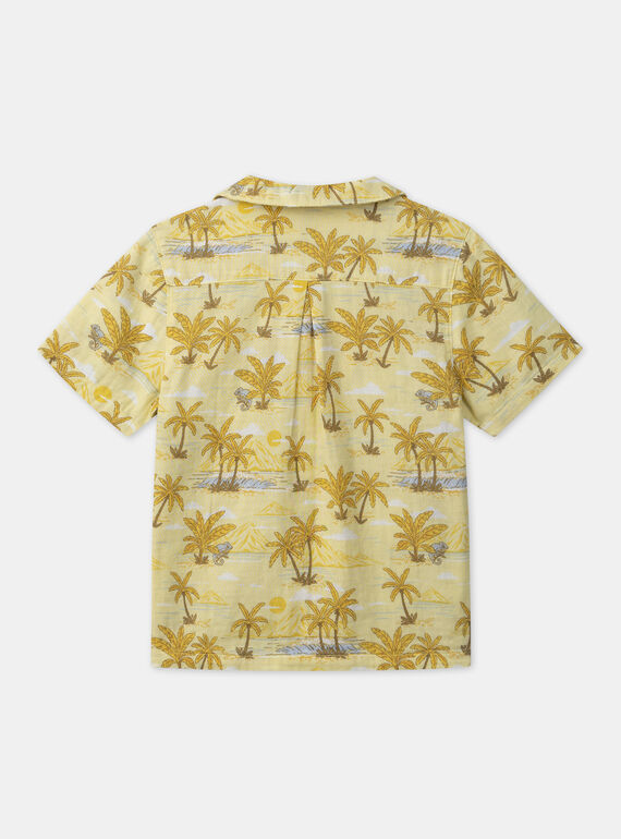 Straw yellow SHIRT MLACHAGE / 25E3PGK1CHM104