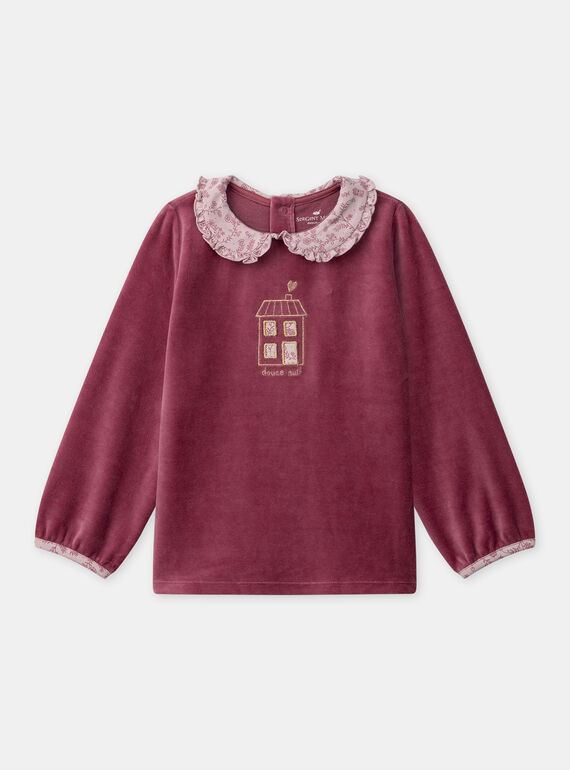 Strawberry rose PYJAMA NECAMETTE / 25H5PFD1PYJ308