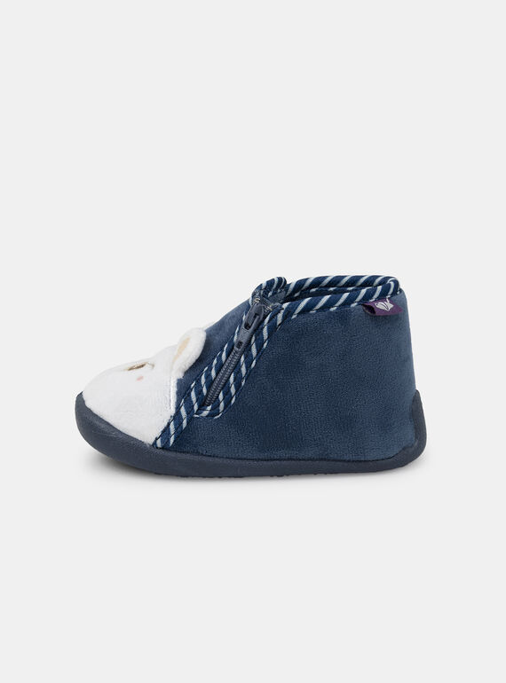 Navy SLIPPERS NEANTOINE / 25F10BG31CHP070