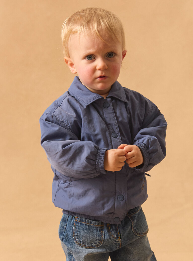 Medium blue PARKA MILEON / 25E1BG31PAR208