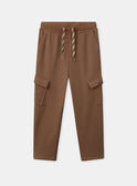 Brown COMFORT PANTS NLEHOTAGE / 25H3PGT1CFP821