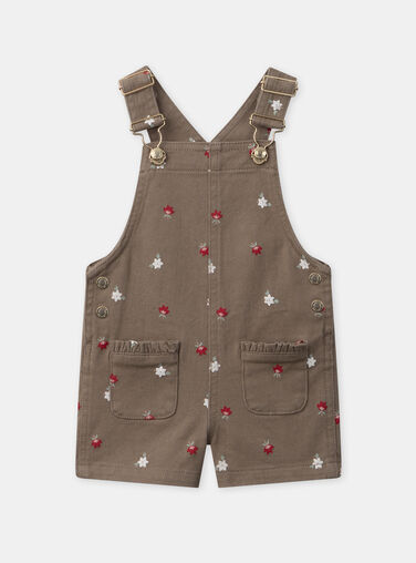 Brown DUNGAREES NAEMILIE / 25H1BFL1SAL821