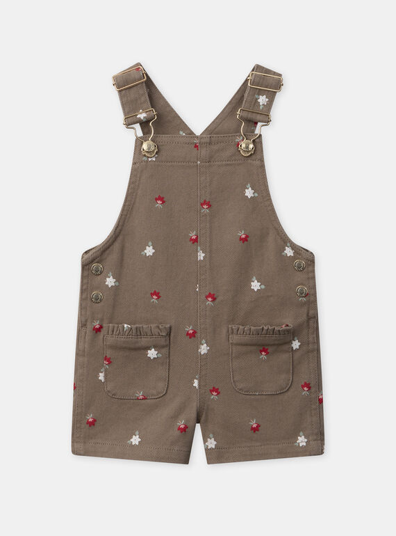 Brown DUNGAREES NAEMILIE / 25H1BFL1SAL821
