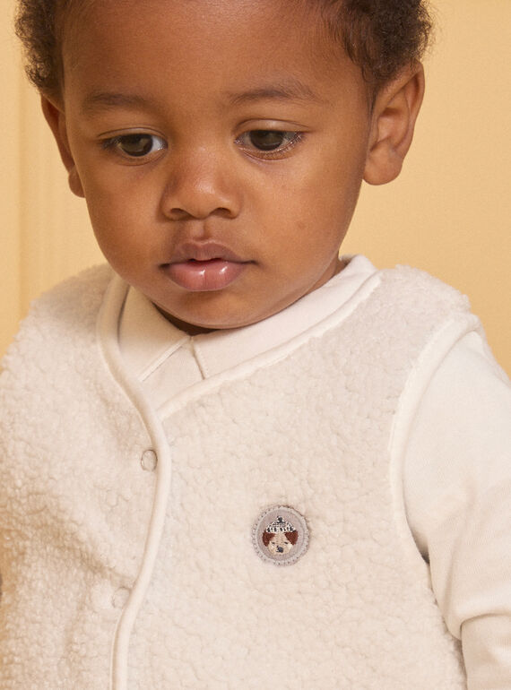 Off white CARDIGAN WHITHOUT SLEEVES LAOLO / 24H1BGQ1CSM001