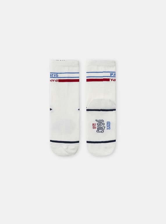 White SOCKS SETx5 NOPAKAGE / 25H4PGP1LC5A015