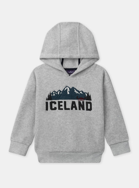 Grey SWEAT SHIRT NLUCAGE / 25H3PGX1SWEJ920