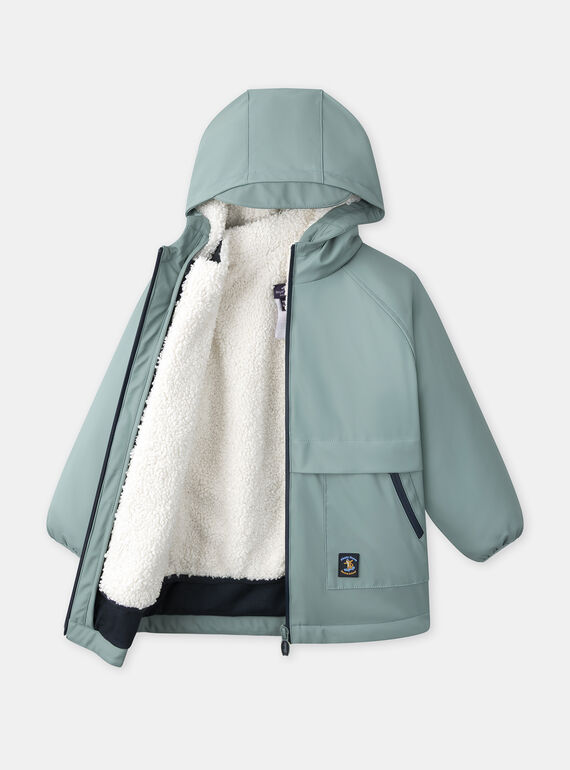 Greyish blue RAINCOAT NINIRAGE / 25H3PGE1IMP205