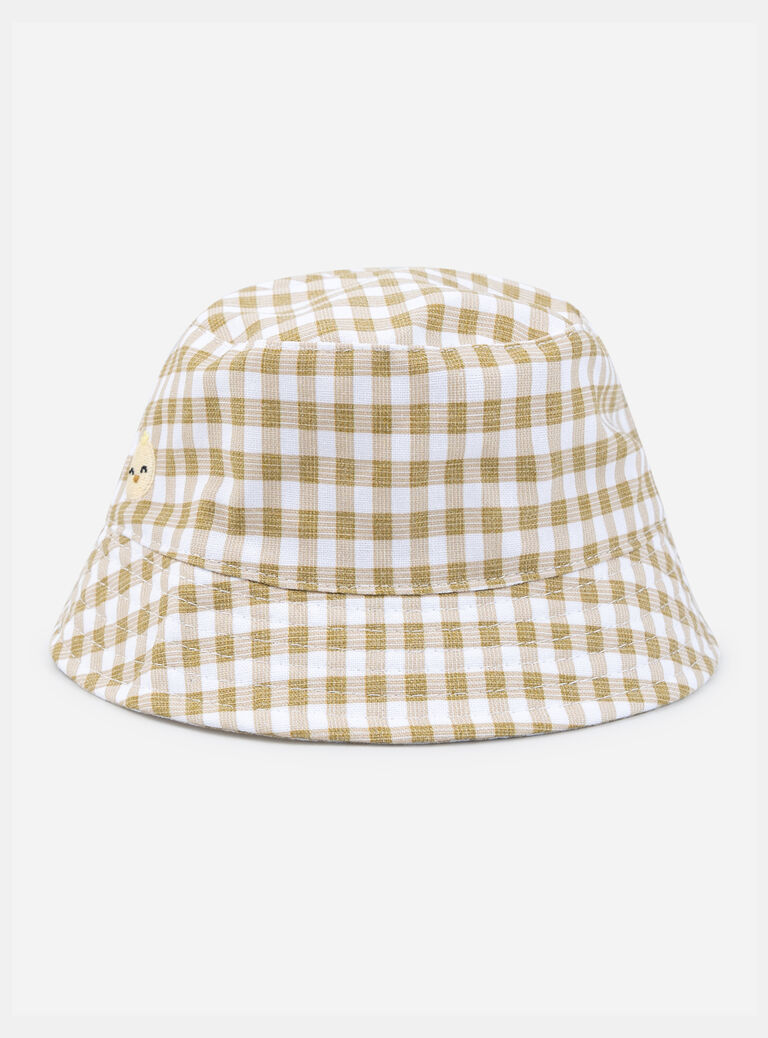Checked bucket hat KAJACQUIE / 24E4BGD1CHA809