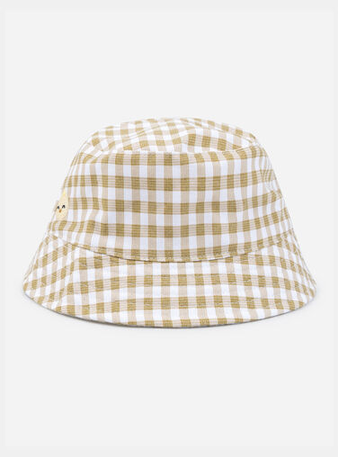 Checked bucket hat KAJACQUIE / 24E4BGD1CHA809