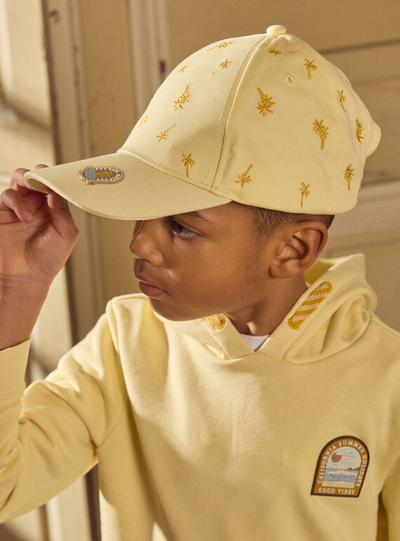 Straw yellow HAT MLACAPAGE / 25E4PGK1CHA104