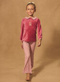 Strawberry rose PYJAMA NECAMETTE / 25H5PFD1PYJ308