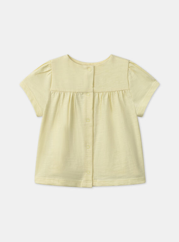 Yellow TEE SHIRT MANICOLE / 25E1BFK1TEEB104