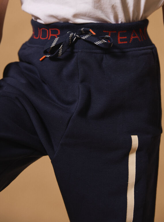 Navy JOGGING PANTS MMACHIFAGE 2 / 25E3PG54JGB070