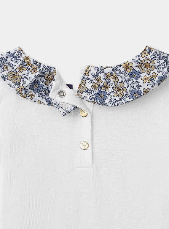 Off white TEE SHIRT LS NLOCORETTE / 25H2PFW2TML009