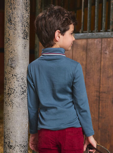 Navy TURTLE NECK LAROULAGE / 24H3PGR2SPL714