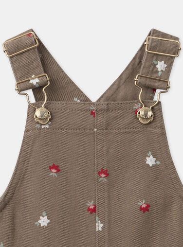 Brown DUNGAREES NAEMILIE / 25H1BFL1SAL821