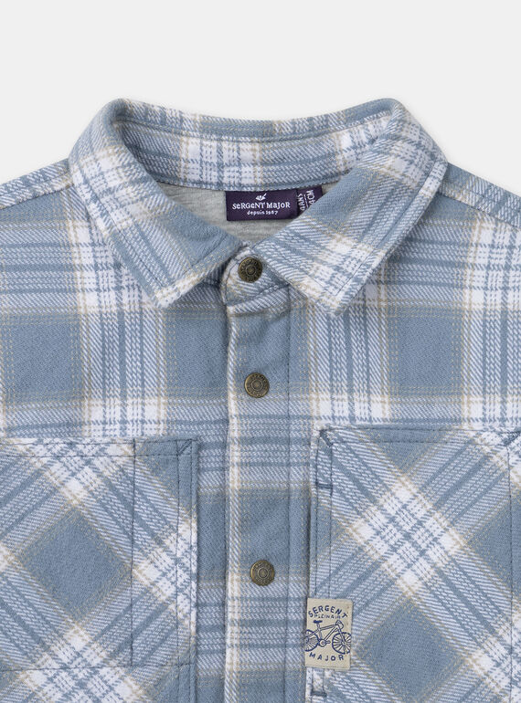 Blue OVERSHIRT NUSURCHAGE / 25H3PGQ1SCHC237