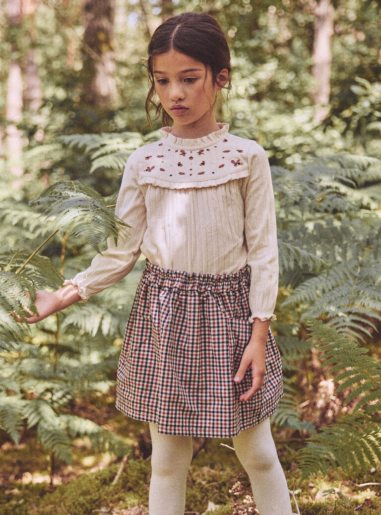 Ivory SKIRT NLEJUPETTE / 25H2PFT1JUP005