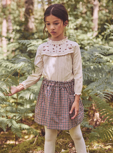 Ivory SKIRT NLEJUPETTE / 25H2PFT1JUP005