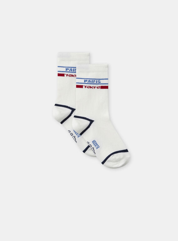 White SOCKS SETx5 NOPAKAGE / 25H4PGP1LC5A015