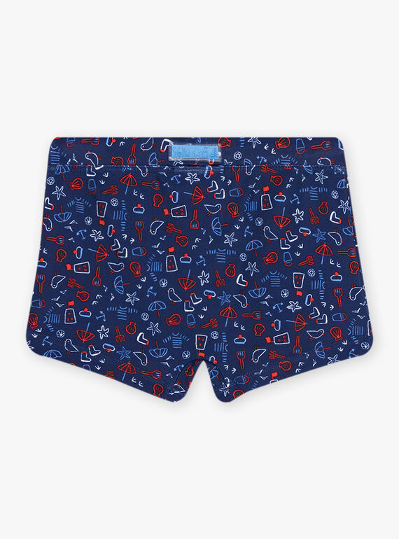 Baby boy fancy print swim shorts CILOUIS / 22E4BGO3MAI070