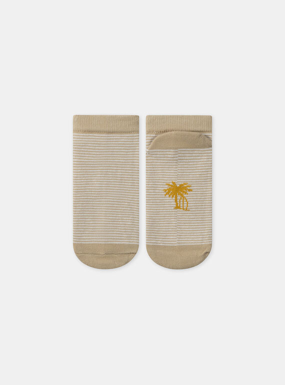 Beige LOW SOCKS SET MLAPAGE / 25E4PGK1LCB080