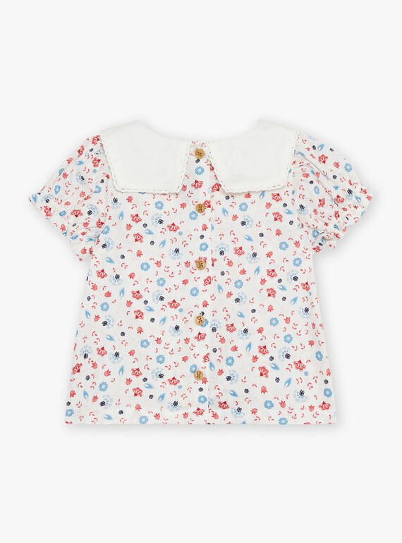 Blouse with floral print FALALOU / 23E1BFC1CHE001