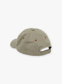 Khaki twill cap FICHAPAGE / 23E4PGD1CHA628