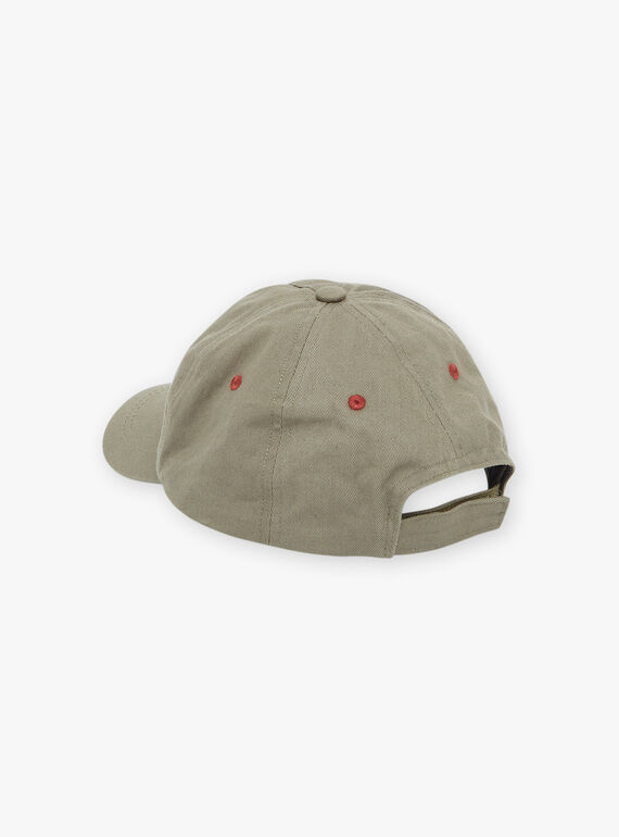Khaki twill cap FICHAPAGE / 23E4PGD1CHA628