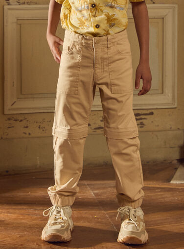 Beige PANTS MLAZIPAGE / 25E3PGK1PAN080