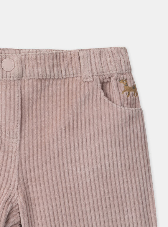 Pink PANTS NRAVELETTE / 25H2PFV1PAND332