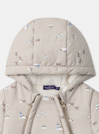 Light beige OVERALL COAT NIPACO / 25H1BGF1PIL811