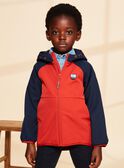 Red hooded Jacket FRAPOLAGE / 23E3PG52BLO713