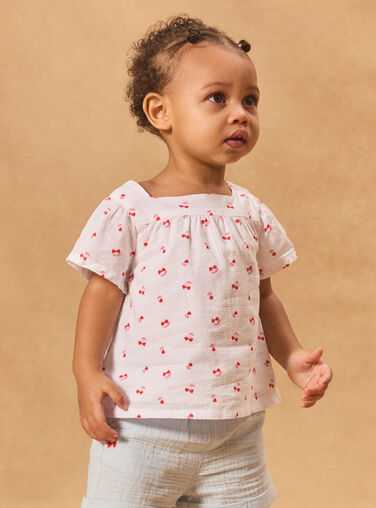 White BLOUSE MAULIA / 25E1BFQ1CHE000