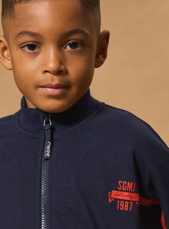 Navy JOGGING TOP MMAFACHAGE / 25E3PG52JGH070