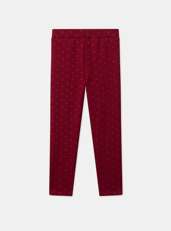 Red LEGGINGS (bottom) LITABLETTE 1 / 24H2PFB1LGD307