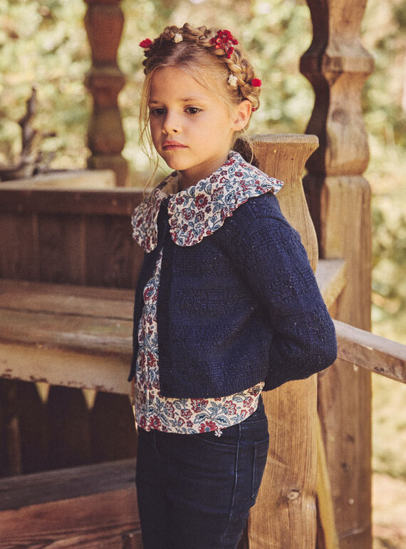 Navy CARDIGAN NLUKADETTE / 25H2PFX1CAR070