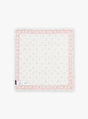 Fruits and flowers printed scarf FEFOLETTE / 23E4PFB1ECH001