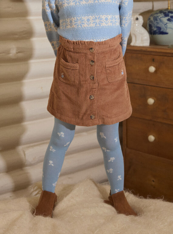 Light brown SKIRT LARUJETTE / 24H2PFS1JUPI810