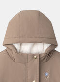 Brown PARKA NISOULETTE / 25H2PFF1PAR821